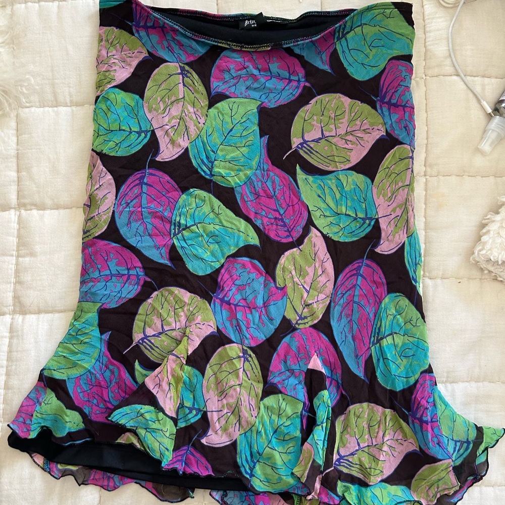 Betsey Johnson New York Leaf Women's Skirt